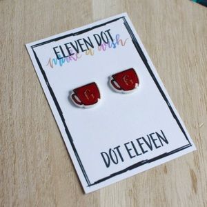 Harry Potter Gryffindor House Coffee Cup Earrings